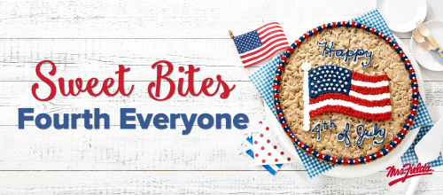 Fourth of July & Patriotic Birthday Cookie Cakes