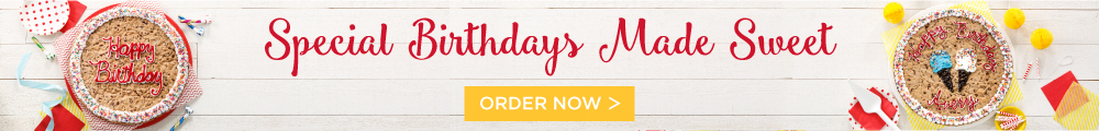HBD & Ice Cream Cones Birthday Cookie Cakes