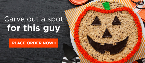 Halloween Frosted Treats & Pumpkin Cookie Cake