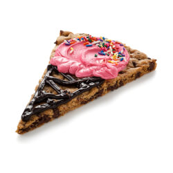 Pink Ice Cream Cone Slice