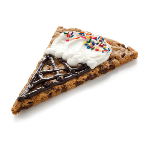 White Ice Cream Cone Slice
