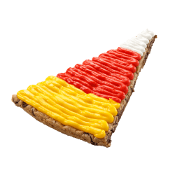 Candy Corn Slice