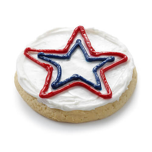 Red White & Blue Star