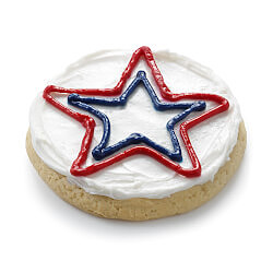 Red White & Blue Star