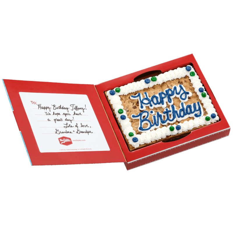 Birthday Cookie Card