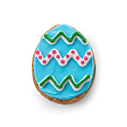 Blue Frosted Egg